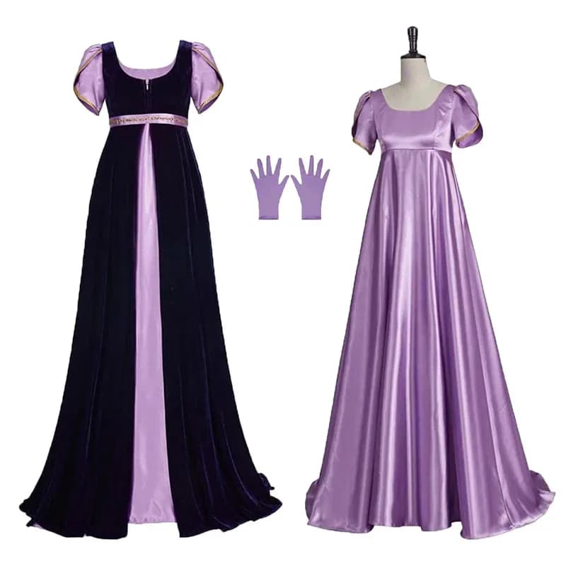 Fantasia di danza vittoriana da donna, abito reggenza, festa di danza medievale, gonna vintage, Jane Austen, Impero, Cw;3'f,6;t.8'