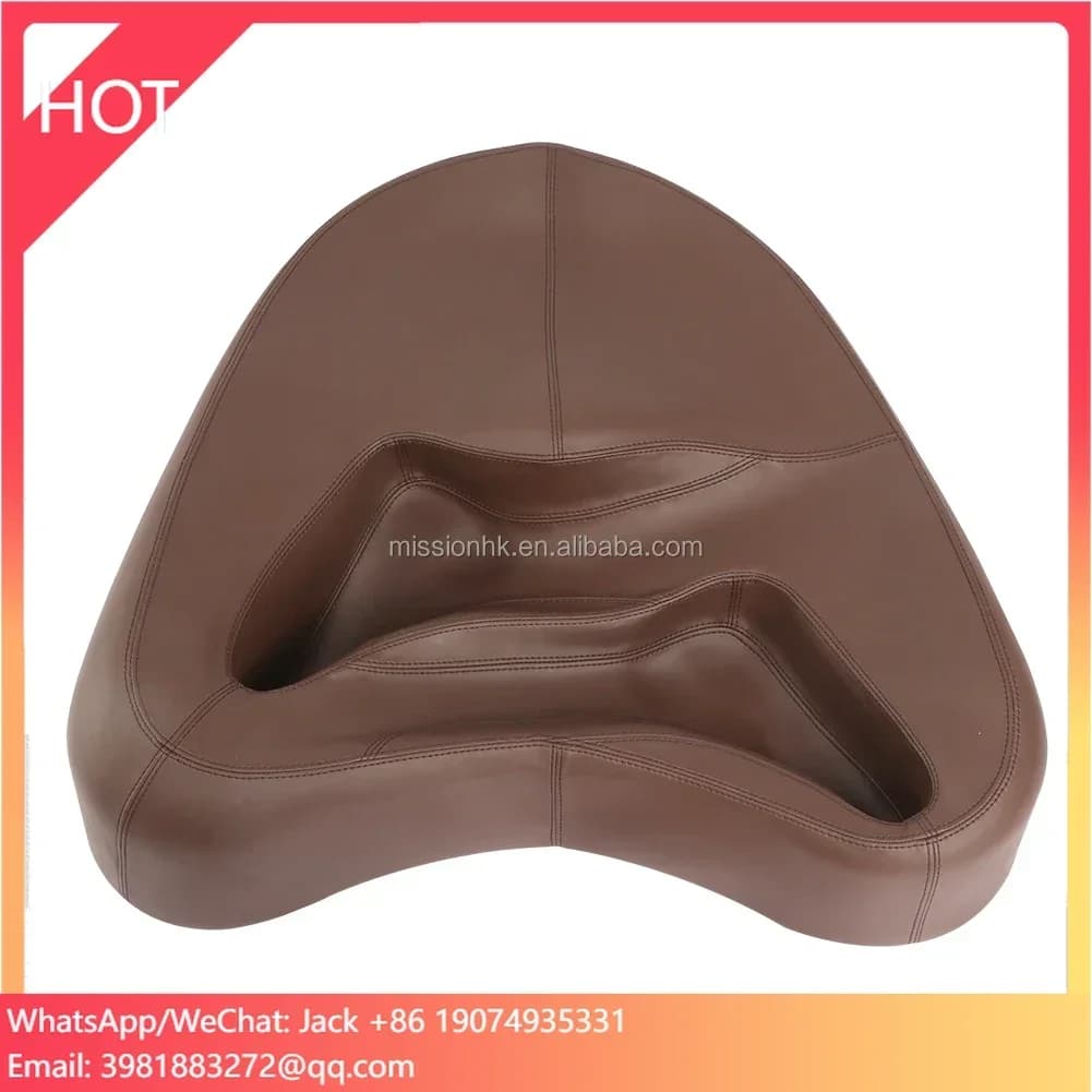 High Quality Premium microfiber leather portable triangle shape buddhist mood Meditation Cushion floor chair