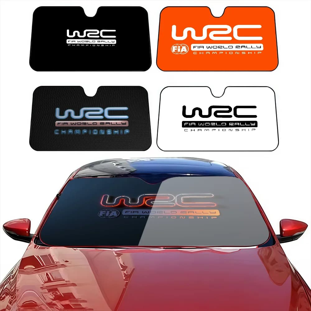 Moda W-WRC Logo Protezione solare Parabrezza Copertura parasole Parasole Auto Visiera parasole Coperture per auto