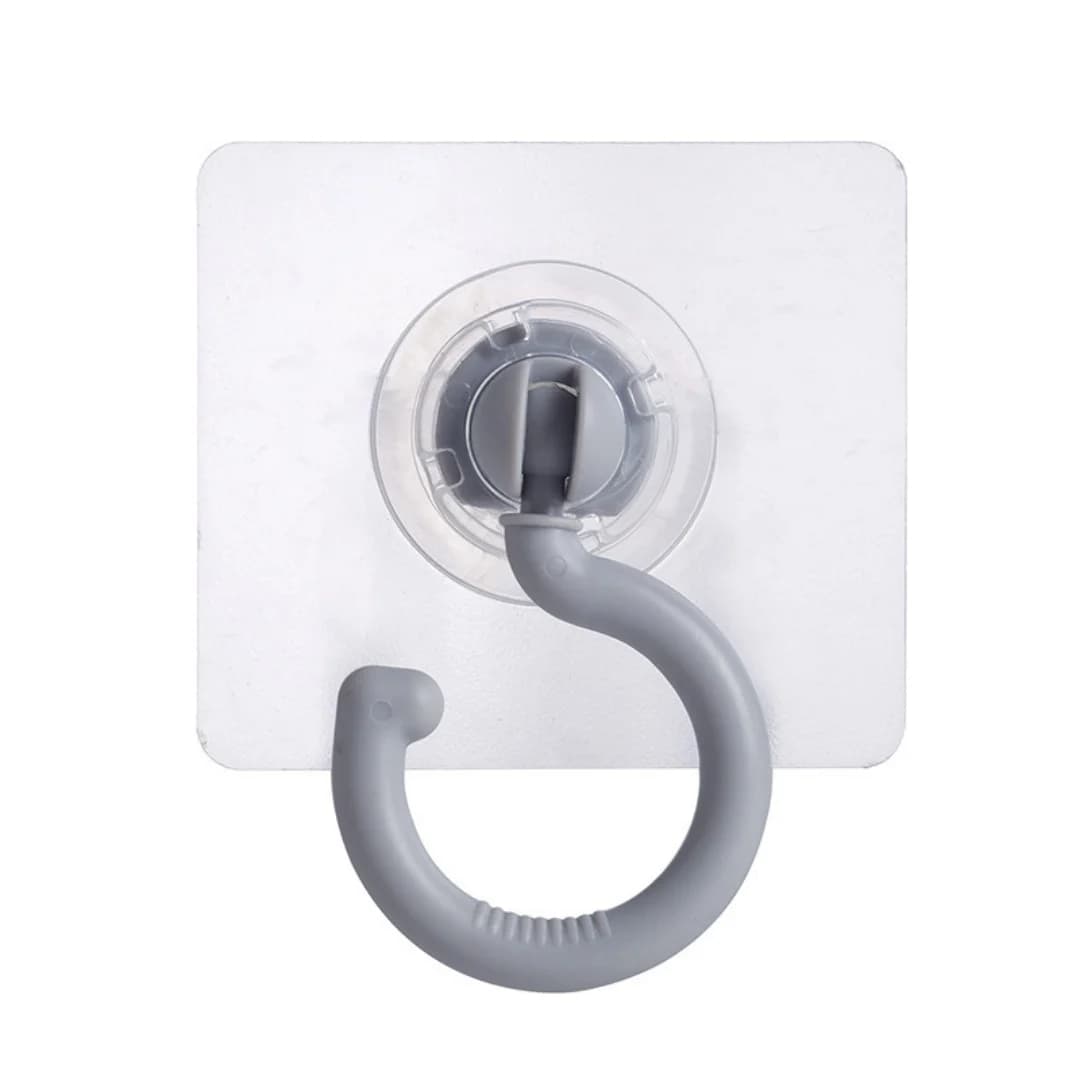 Gancio a ventosa da parete riutilizzabile, resistente, adesivo, per cucina, bagno, porta, accessori per l'organizzazione della casa
