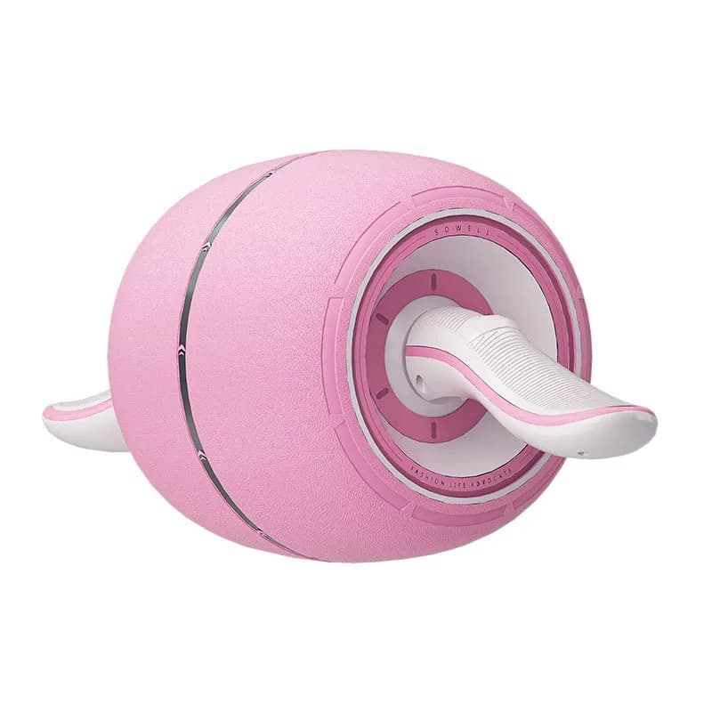 Abdominal Exercise Wheel with Auto Bounce Equipped with Smart Brakes Portable Fitness Equipment with Home AB Rollers