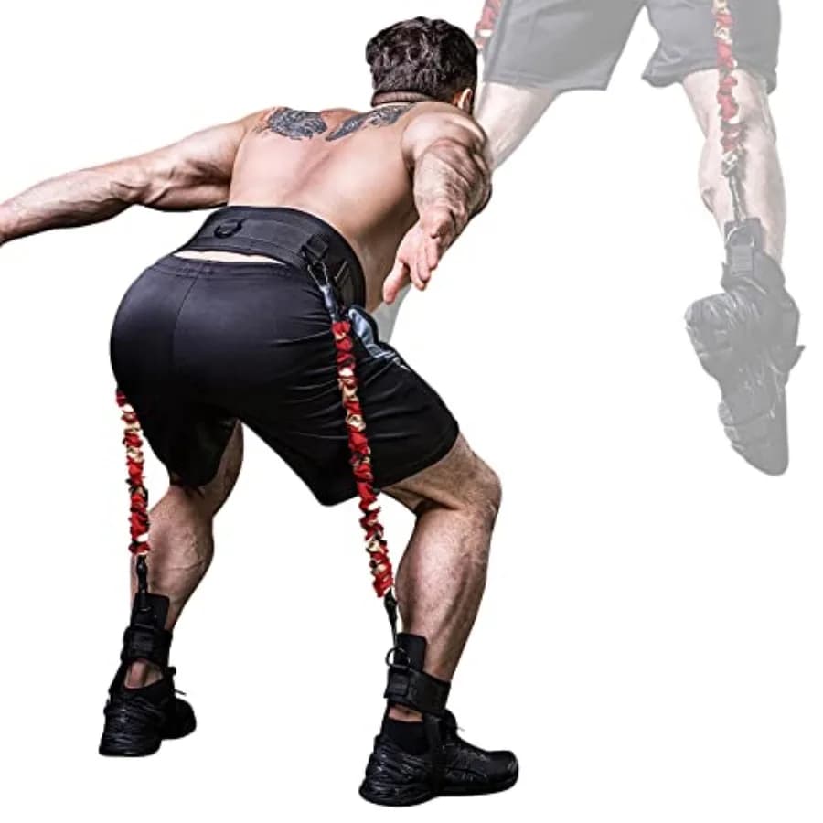 Allenatore per Salto Verticale per Pallavolo, Basket e Palestra Domestica, Macchina per Salti con Bande di Resistenza, Facile da Trasportare, Allenamento Regolabile