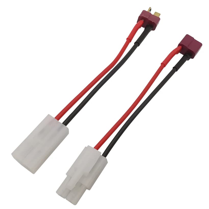 1 pc T Plug Adapter Converter, Deans Universal Connector to Tamiya for ESC Battery for RC Cars and FPV Quadcopter