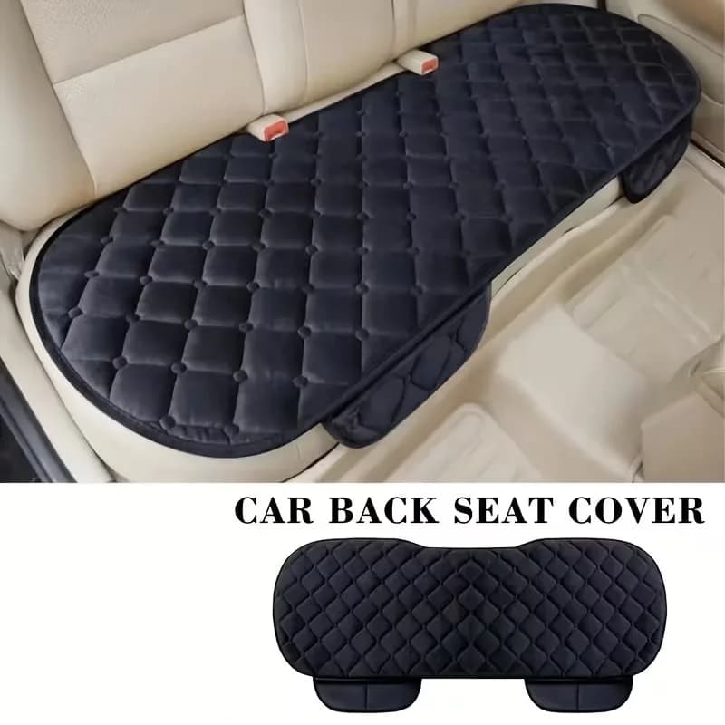 1PC front car seat cover back floundering cushion fabric anti-slip winter protection for car mat to keep warm suitable for truck Suv Van