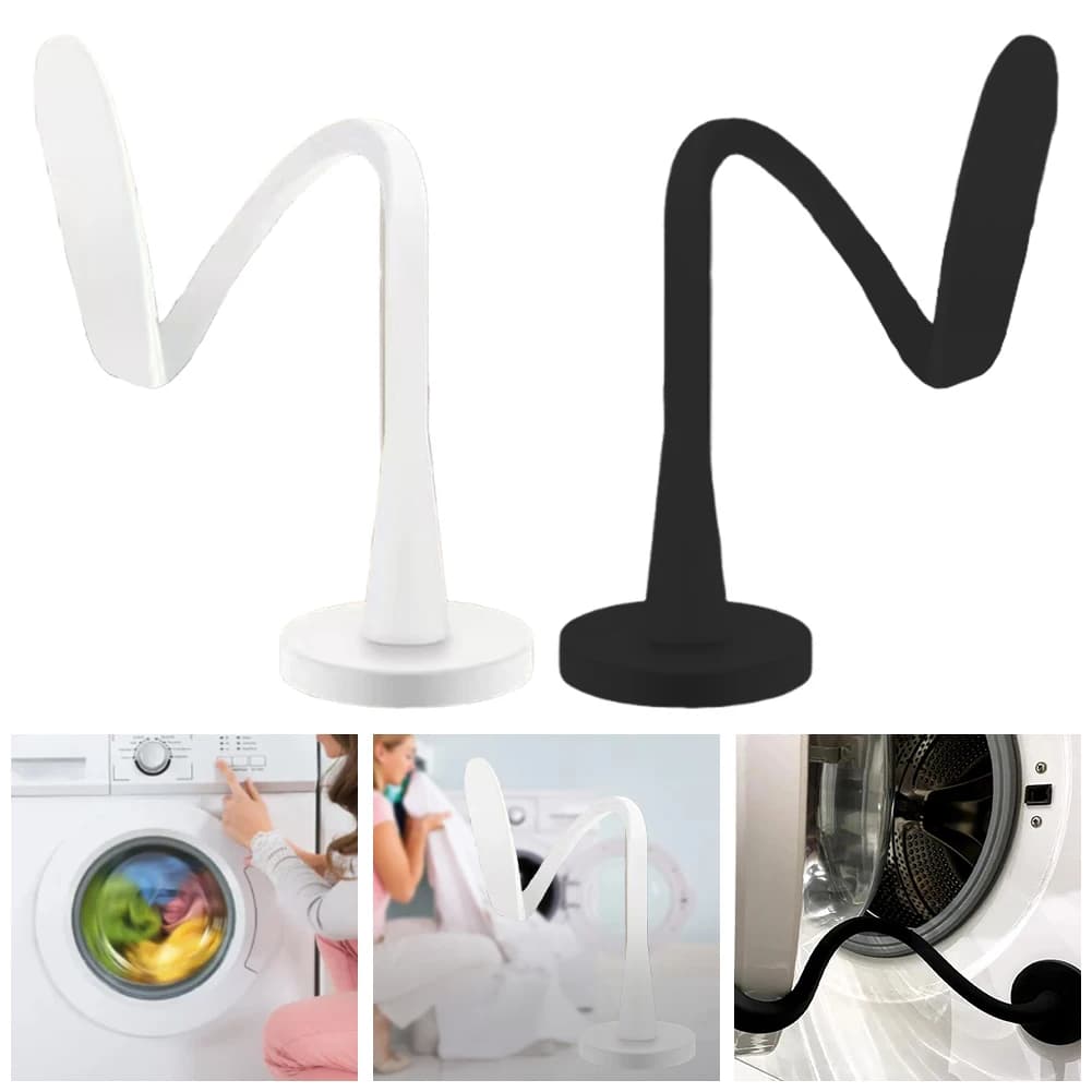 Supporto per Porta Lavatrice Magnetico Rimovibile, Fermaporta Flessibile e Traspirante per la Maggior Parte delle Lavatrici e delle Porte delle Lavanderie di Camper