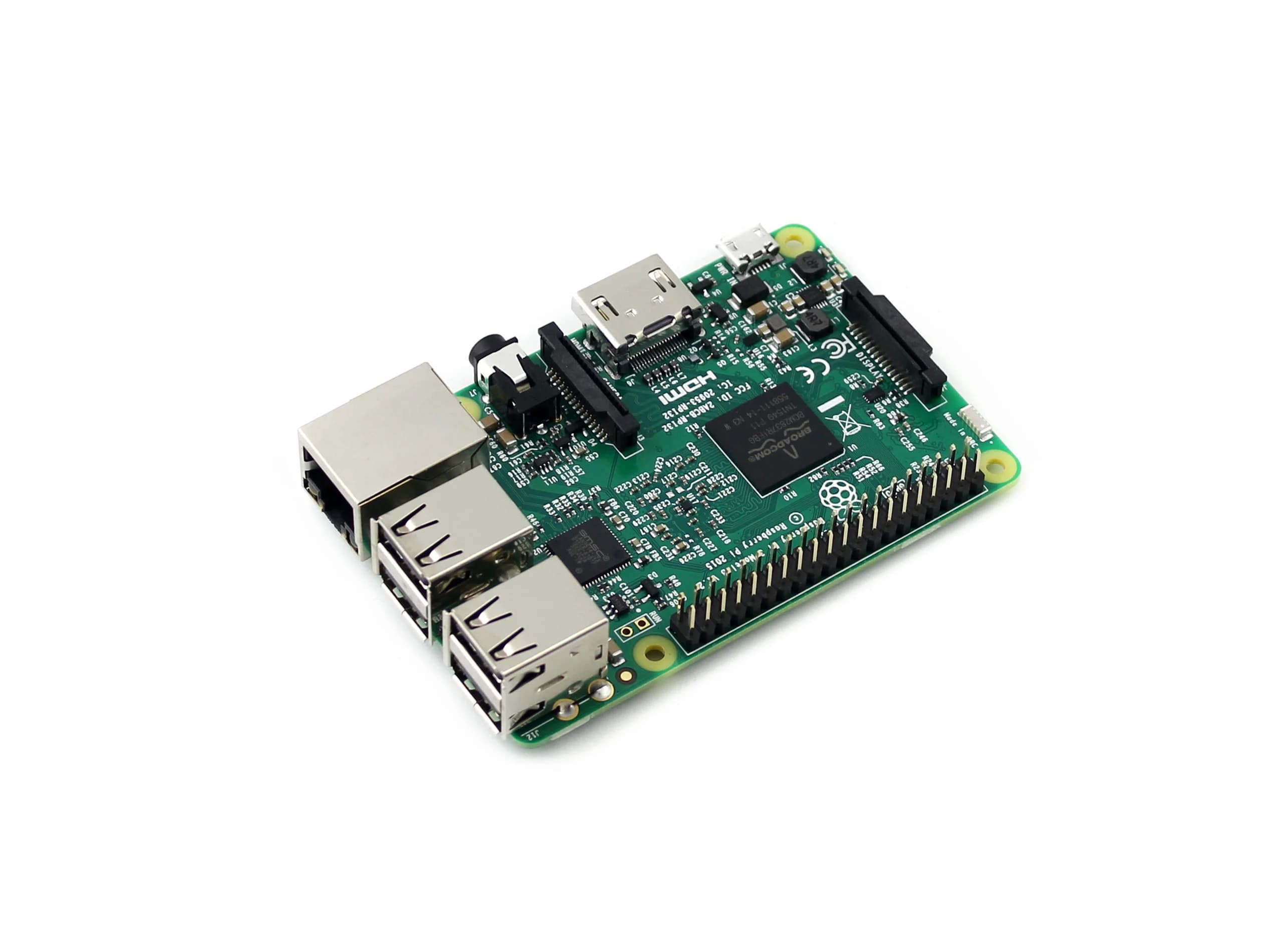 Raspberry Pi 3 Model B, 1GB RAM Bluetooth 4.1, 40-pin GPIO Interface