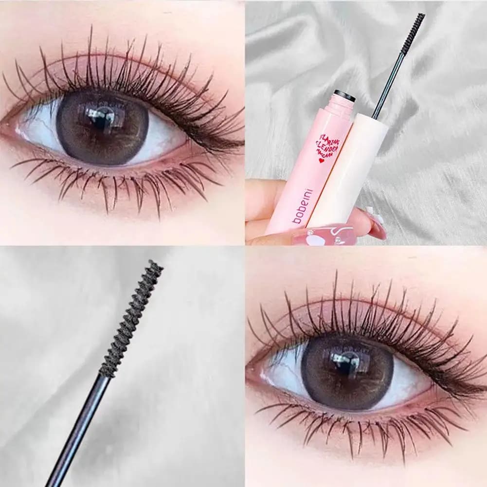 Black Mascara Brown 3D Stretcher for Eyelashes, Extra Volume, Waterproof, Natural Eyelashes, Female Makeup, Korean Cosmetics, Colored Mascara