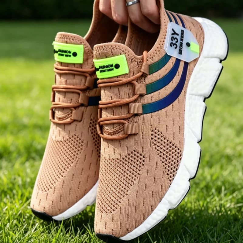 Sneakers casual da uomo, scarpe sportive estive traspiranti, scarpe da corsa leggere in rete per esterni, scarpe da jogging atletiche, scarpe da passeggio.