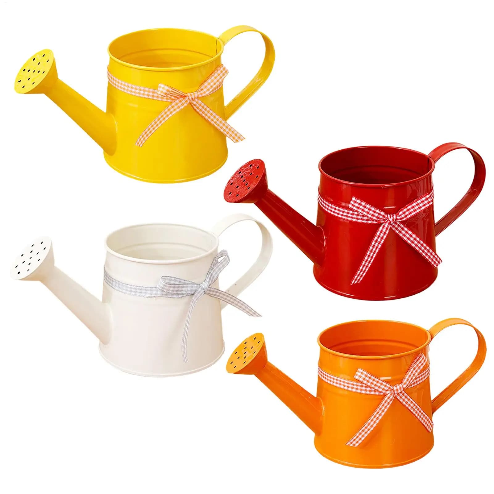 Small watering machine for indoor plants 1L with long bucket, watering machine for flowers, bucket for floral compositions, metal vase for garden