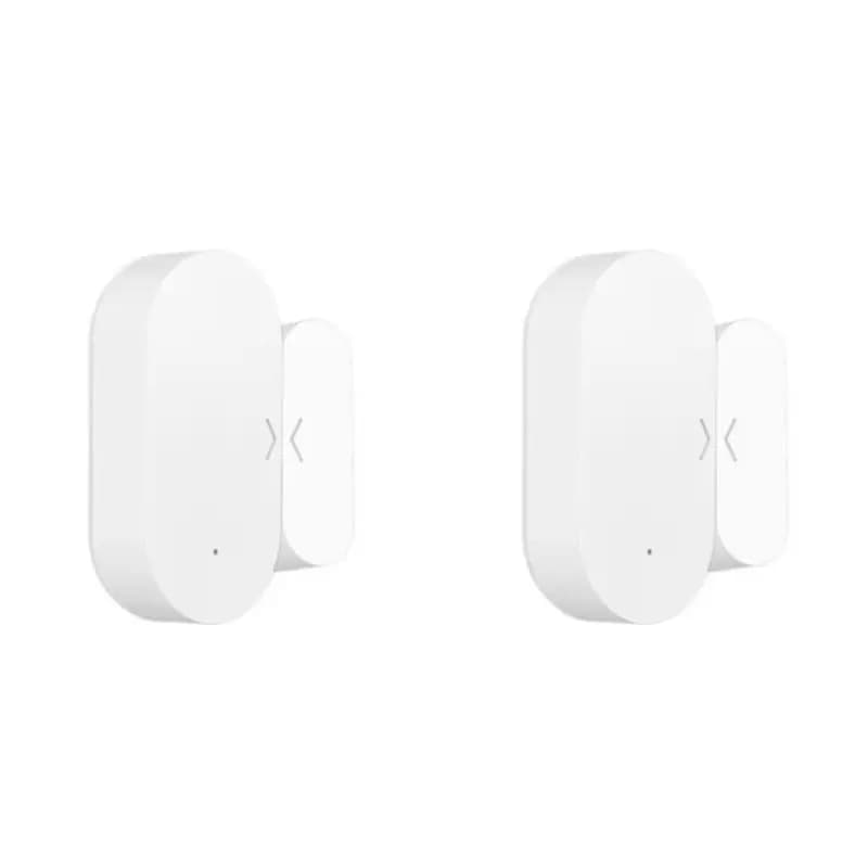 Sensore per Porte e Finestre AS62 2X Tuya Zigbee, Allarme Antifurto, Automazione Casa Intelligente, Protezione di Sicurezza, Compatibile con Smart Life