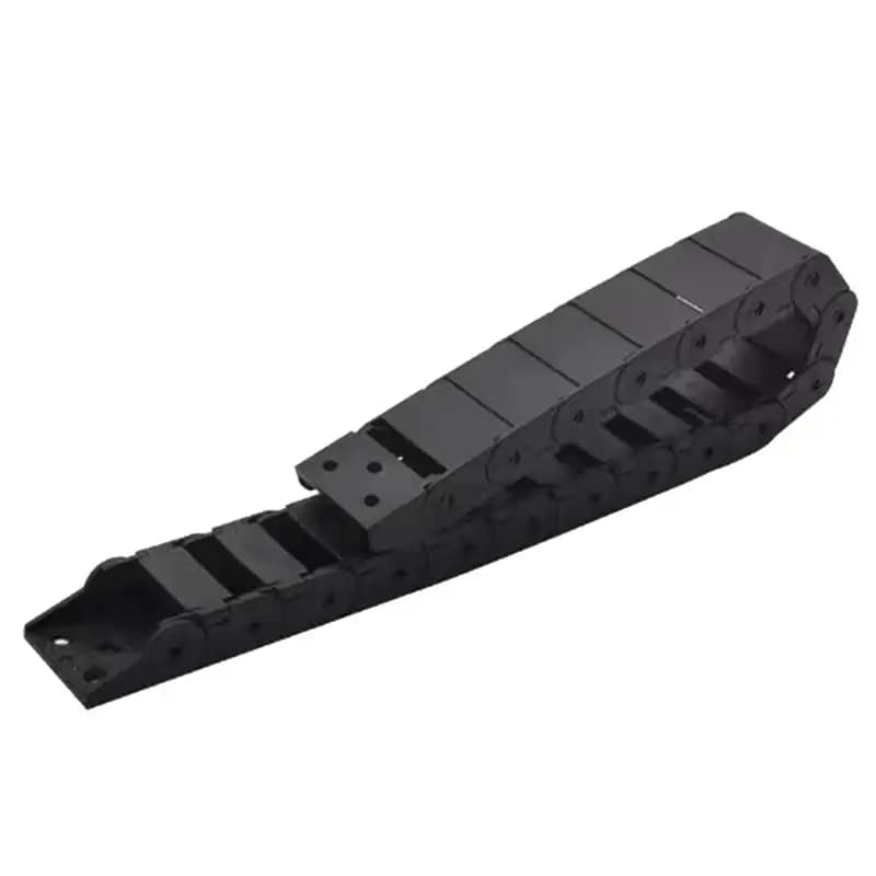 Catena di trasmissione a trascinamento semi-aperta in plastica Happy New 18x25mm tipo ponte per gestione cavi macchine