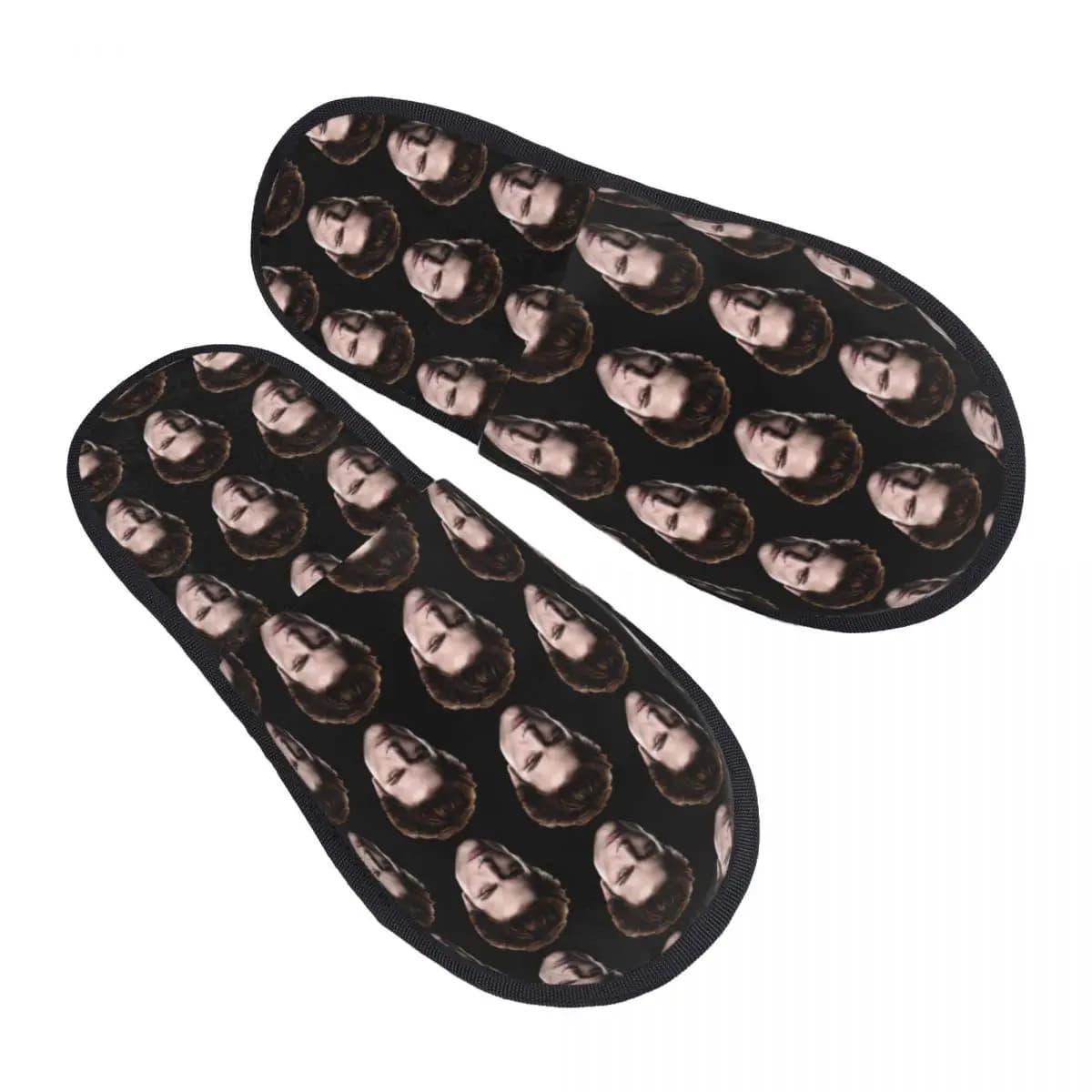 Custom Home Slippers The Twilight Saga Edward Cullen Women's Soft Memory Foam Shoes Comfortable Hot Slippers with Non-slip Sole