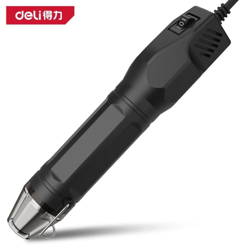DELI Pistola Ad Aria Calda 220V Popolare Temperatura di Saldatura Ventilatore Artigianato FAI DA TE Elettrico Asciugatrice A Caldo Mini Pistola di Calore per Tubi Termoretraibili