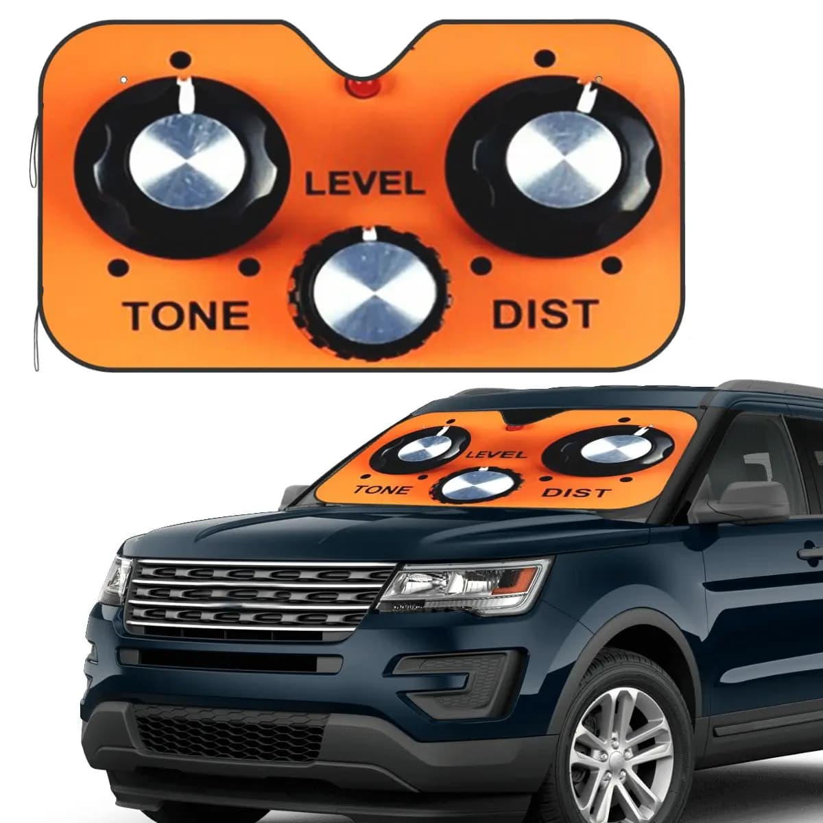 Boss DS-1 Distorsione Parasole Parabrezza Auto Parabrezza Anteriore Finestra Parasole Accessori Coperture