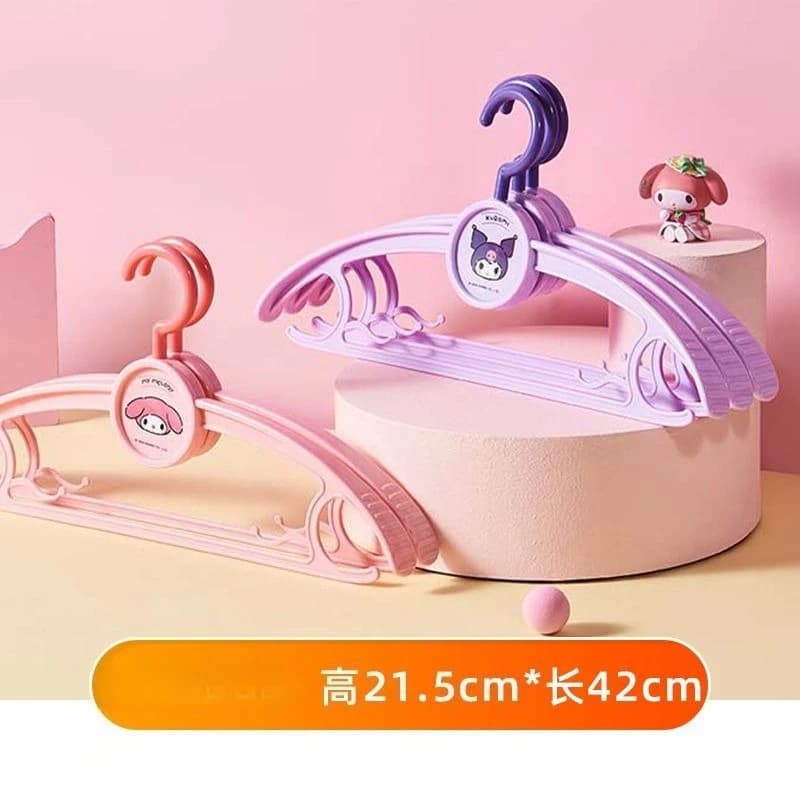 Appendiabiti Sanrio Hello Kitty: Elegante, Antiscivolo, Senza Segni, Conveniente e alla Moda