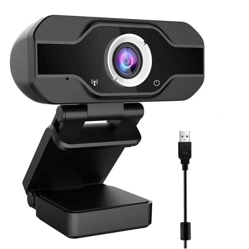 1080P HD Webcam Built-in microphone Smart Web Camera USB Pro Stream Camera for Laptop Desktop PC Game Cam for IOS Windows M2