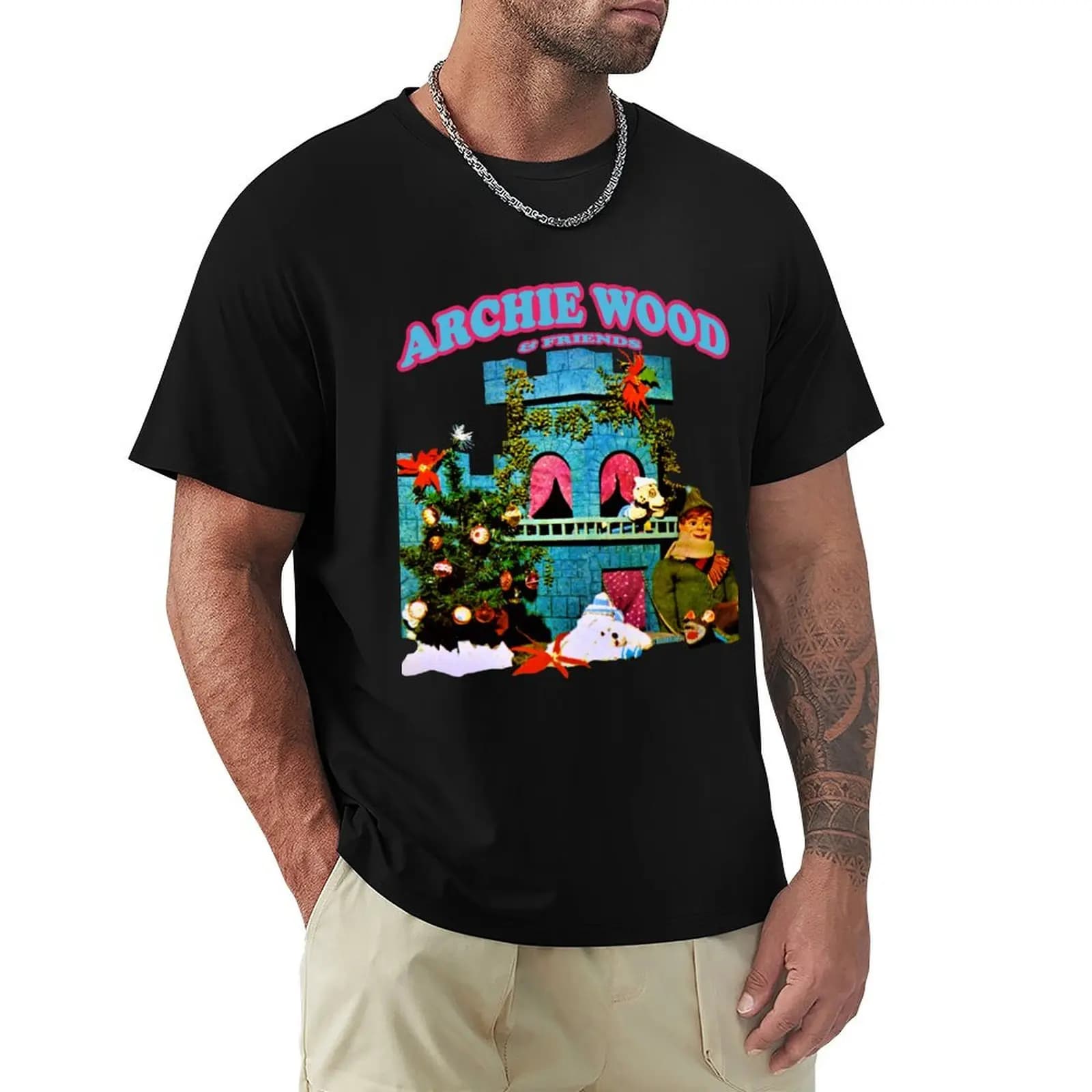 Archie Wood, A Winnipeg Pop-Culture Icon ! T-Shirt Casual Basic Street Style T-Shirt