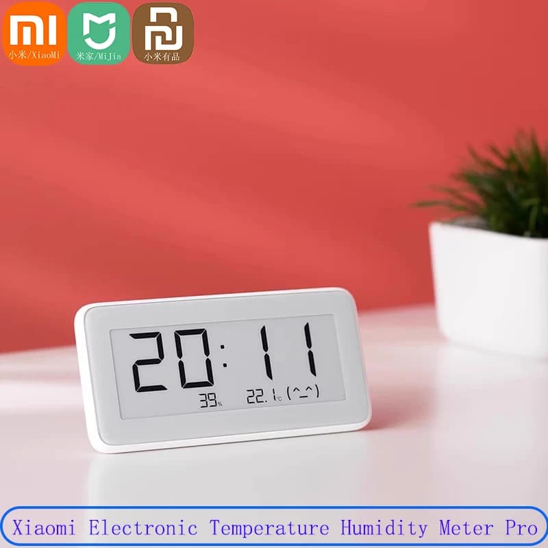 Xiaomi Smart Outdoor Hygrometer Digital LCD Watch Temperature Measuring Instruments Mijia Indoor Thermometer Pro