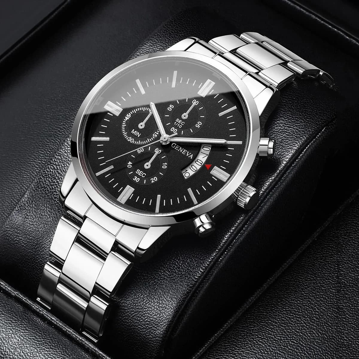 Orologi da uomo di lusso, orologio al quarzo con calendario alla moda per uomo, orologio da uomo (senza scatola)
