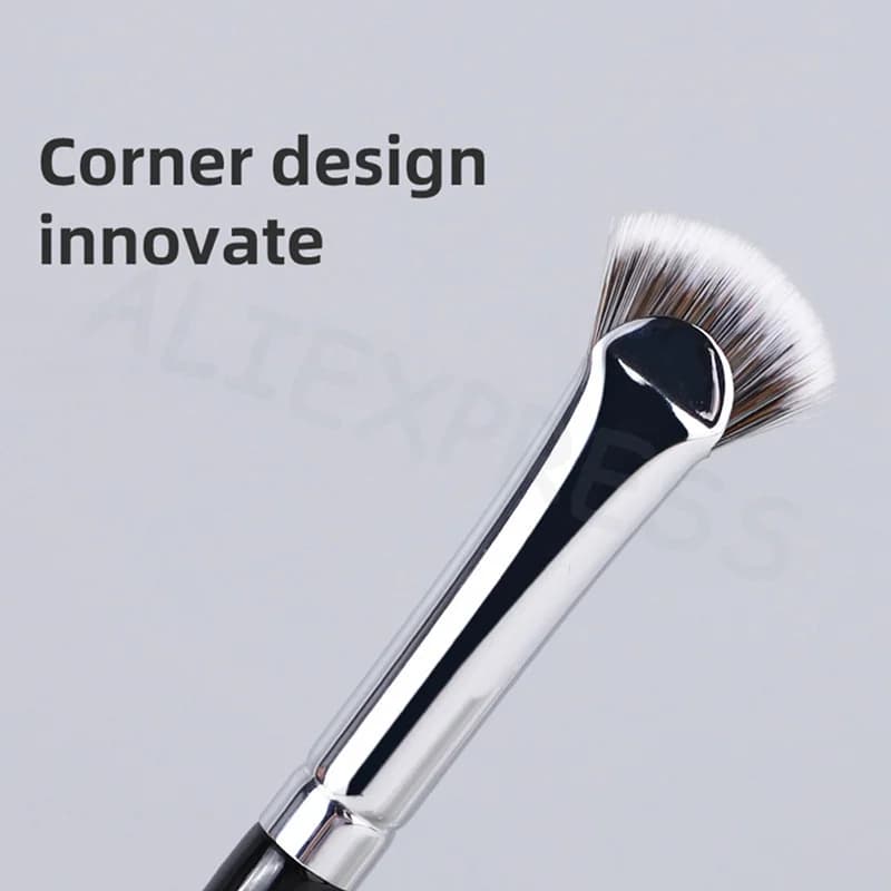 1 pc soft, professional, without loss of bristles, for mascara, illuminating and dust