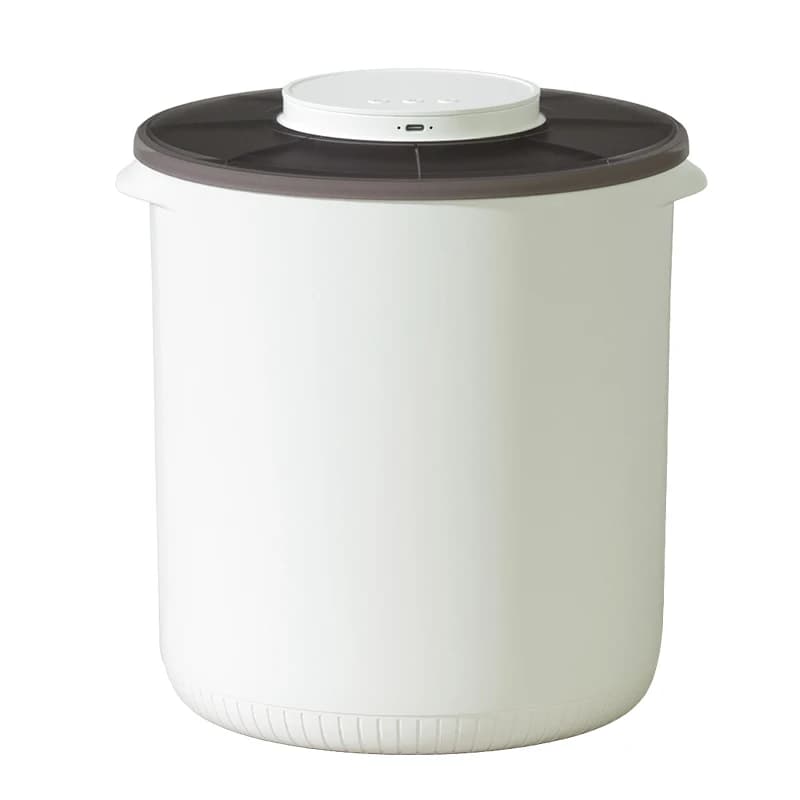 Contenitore per alimenti in plastica per cani e gatti Contenitore sottovuoto intelligente sigillato automatico da 13 litri per alimenti per animali domestici