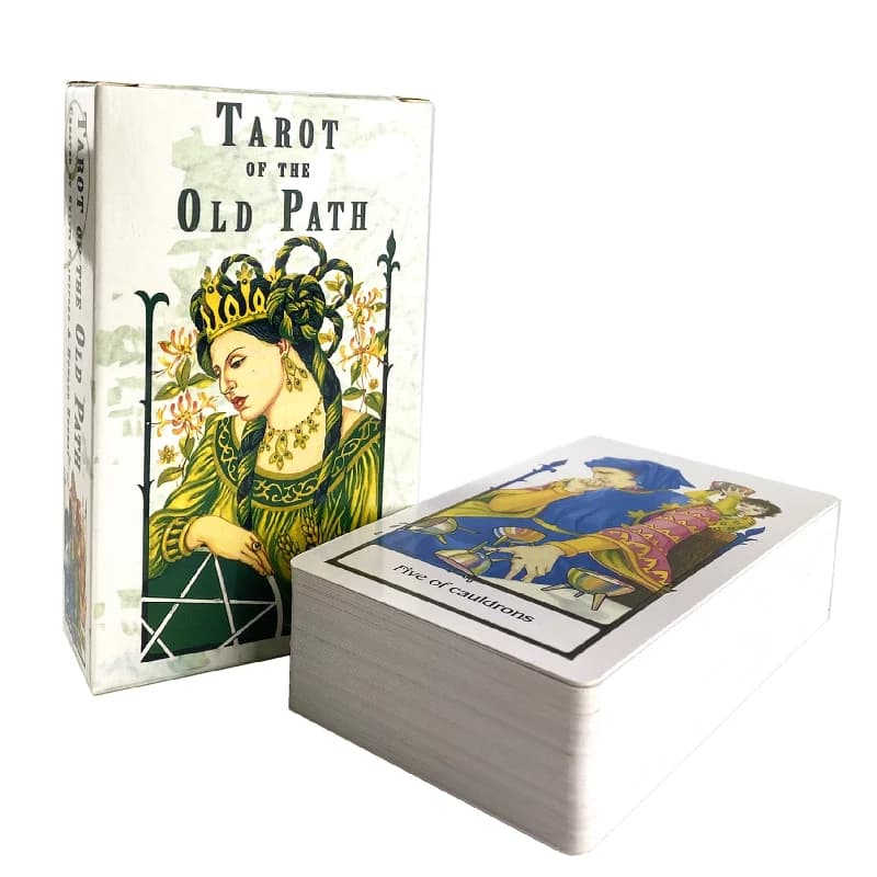 Tarocchi del vecchio percorso Carte Profezia Divinazione Mazzo Festa in famiglia Gioco da tavolo Principianti Fortune Telling Oracle