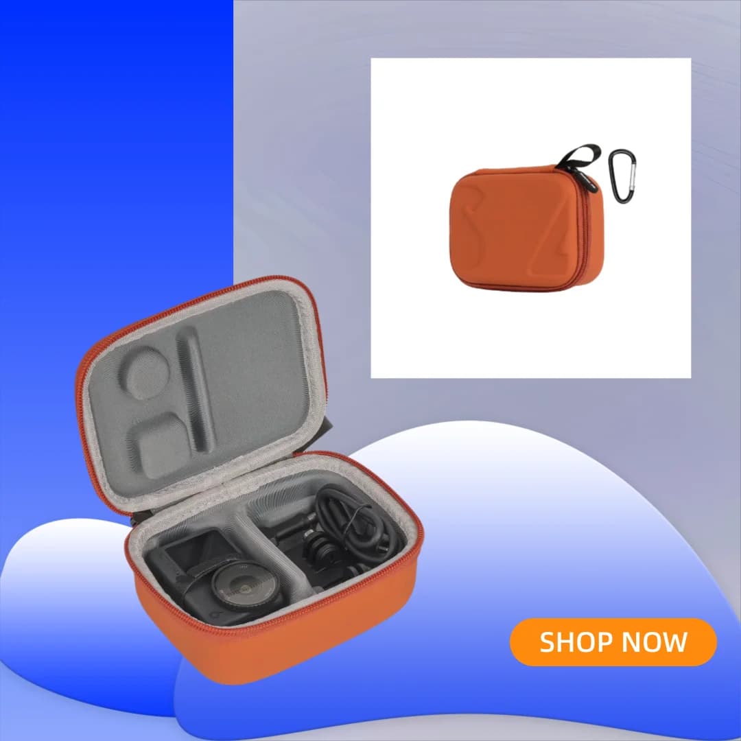 Anti-dust PU protective housing for DJI OSMO Action 6 camera accessories