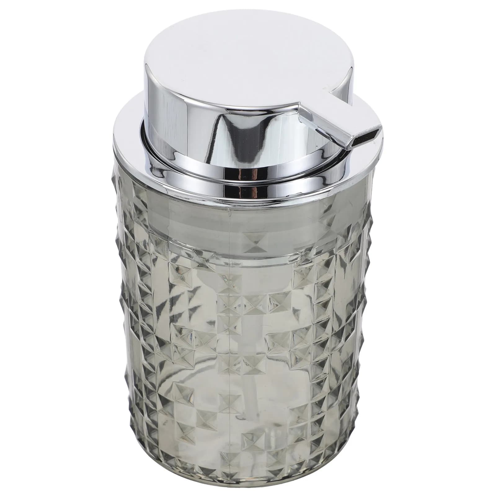 Dispenser di Sapone Schiumogeno in Vetro Trasparente Ricaricabile, Contenitore per Sapone Schiumogeno per Bagno e Cucina con Pompa Ergonomica