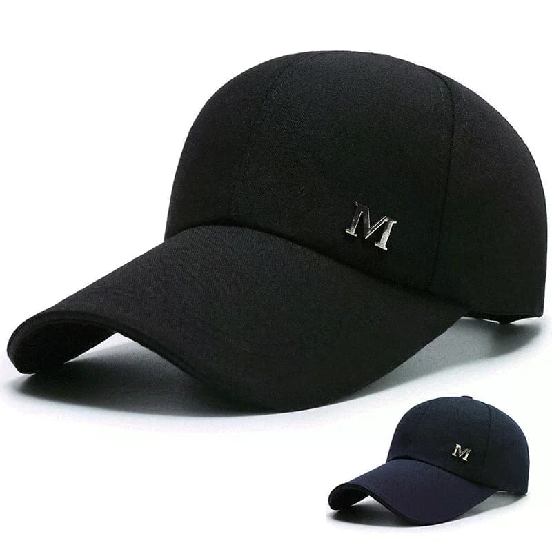Summer Cotton Snapback Baseball Cap Long Brim Sunscreen Hip Hop Sport Casual Golf Sun Hat For Adult