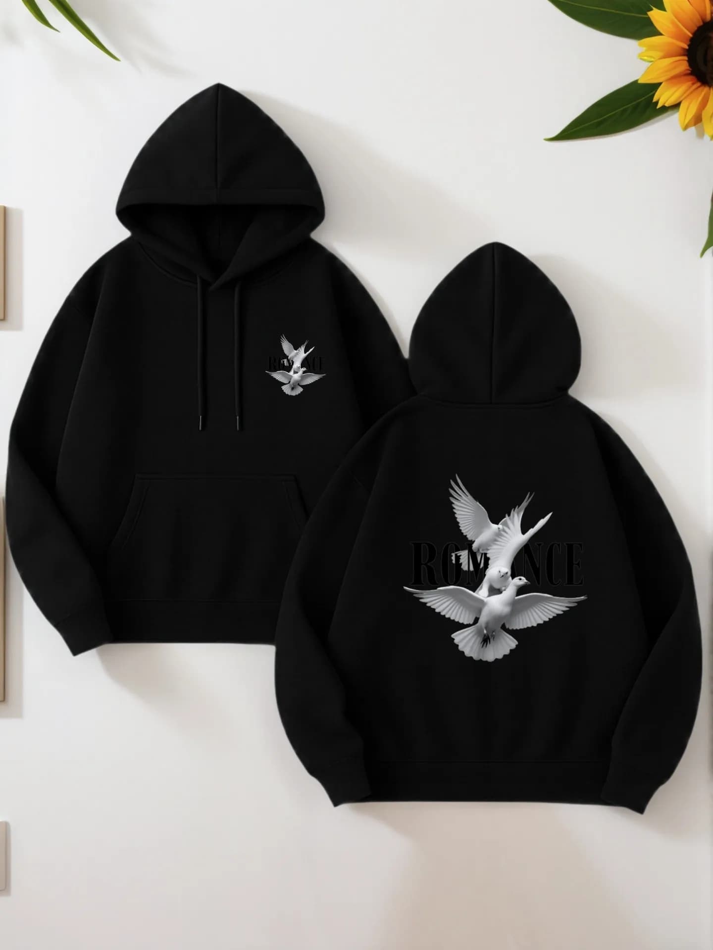 Felpa con cappuccio grafica da uomo, stampa di cartoni animati, stile streetwear, tessuto morbido, per giovani uomini, da indossare tutti i giorni