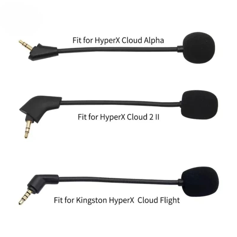 Mic Headphones for Kingston HyperX Cloud Alpha S 2 II X Core Pro Cloud Flight Cloud9 Edition Earphones