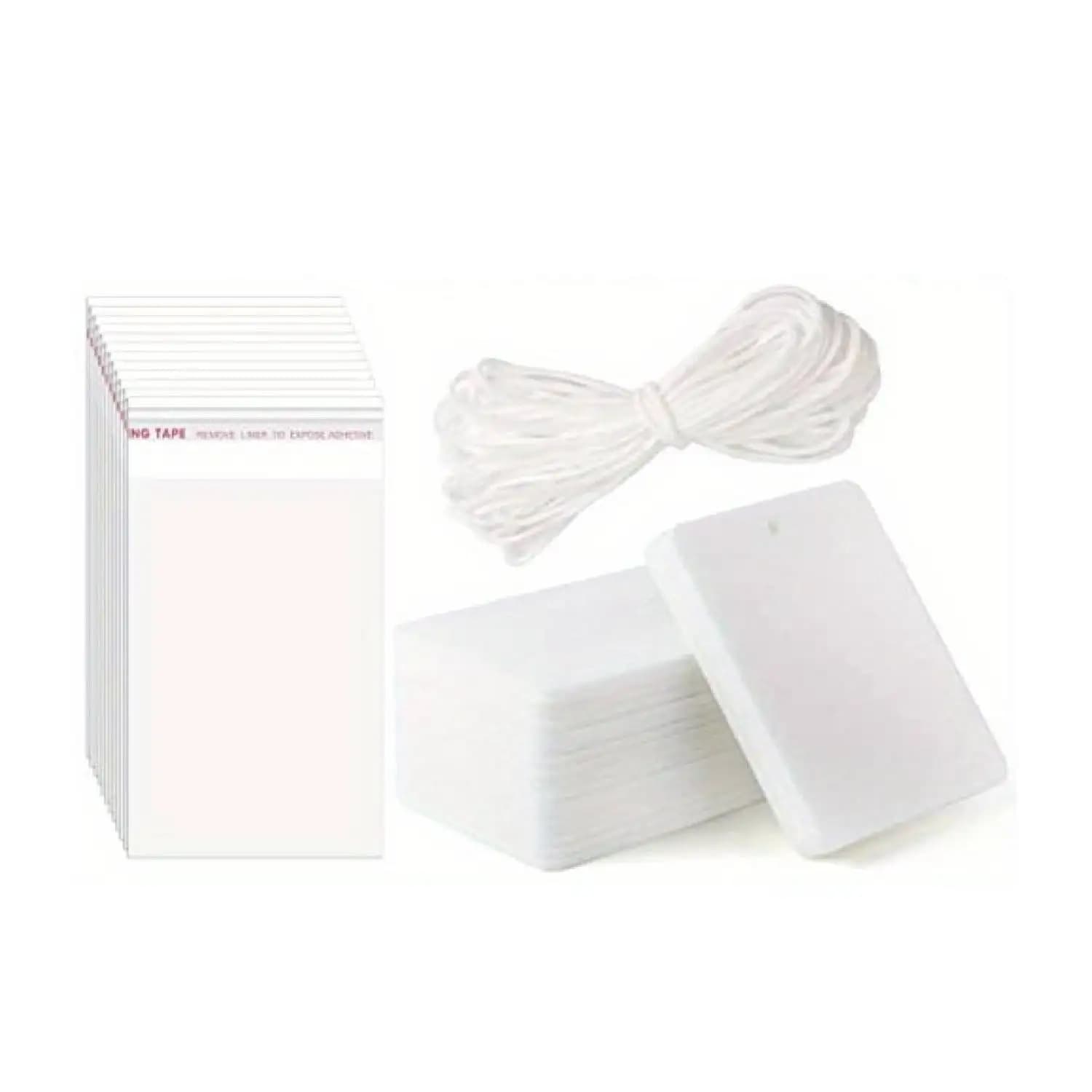 10/30 deodorant pieces for sublimation environments, perfumed hanging sheets with bags and elastic cords for diy car and home decorations