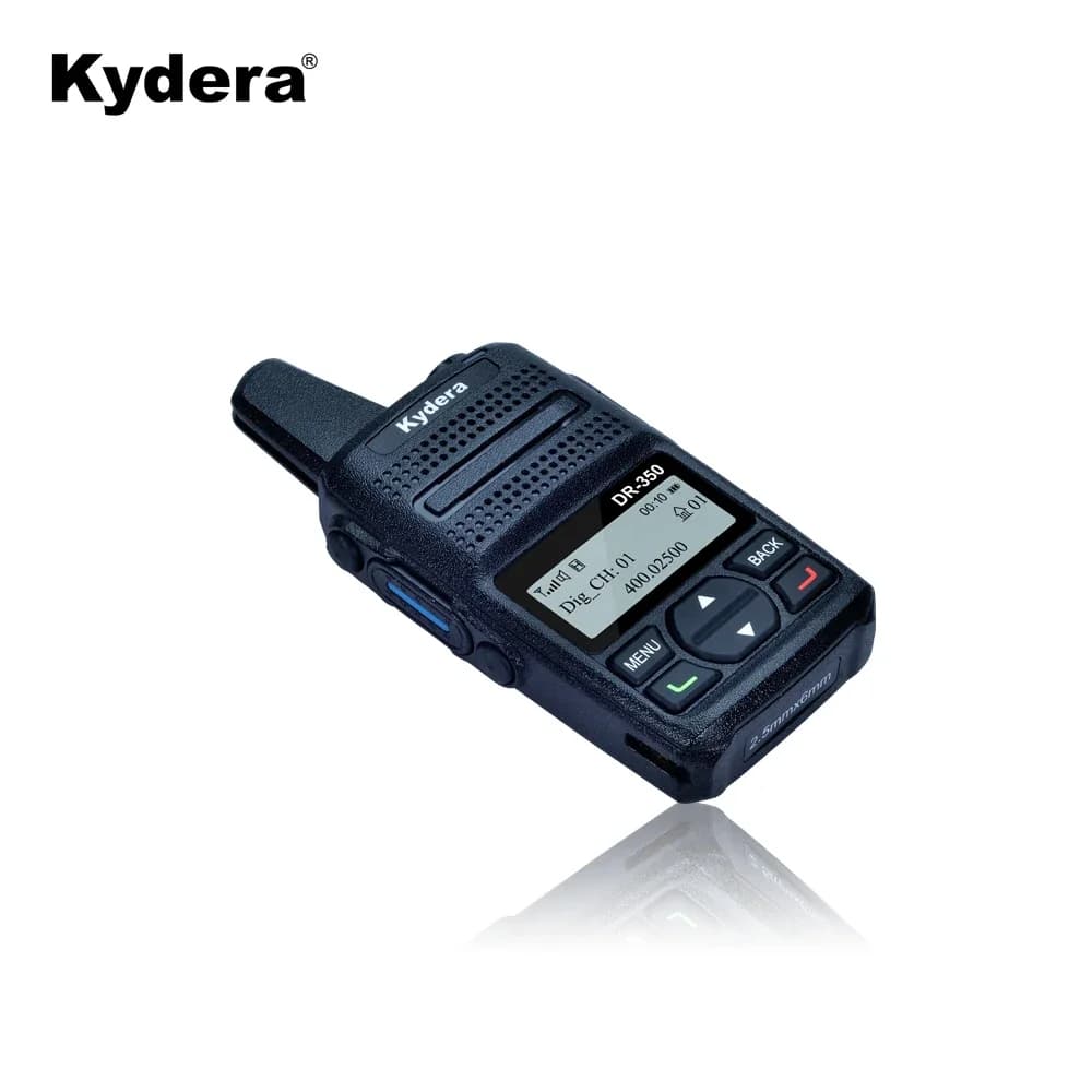 DR-360 Kydera Smart 2W 4000 Canali 200 Ore di Registrazione Trasmettitore DMR Radio Walkie Talkie Portatile Mini