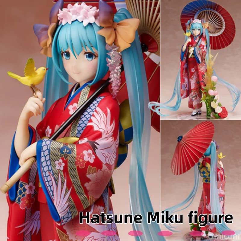 Fujichoco Hatsune Miku Floral Kimono Figure