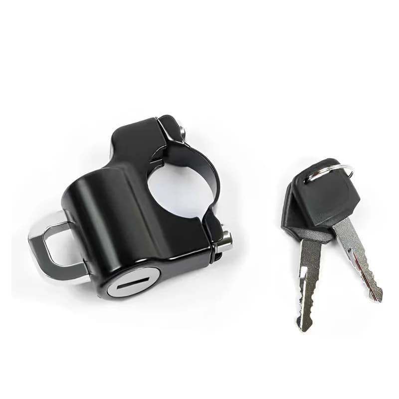 Universal lock for motorcycle helmet anti-theft for bicycle safety lock with fixed lock accessories Multifunction motor in metal