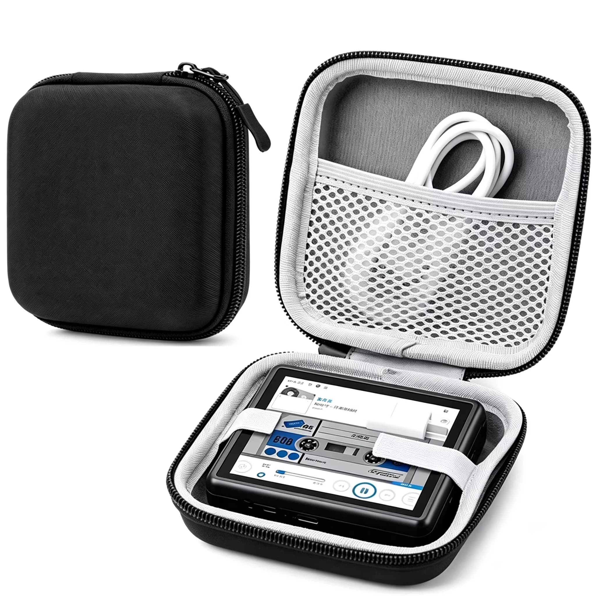 Handheld Game Console,Storage Cover For ANBERNIC RG Rotate Android Handheld Game Console 3.5" Hard Carrying Case