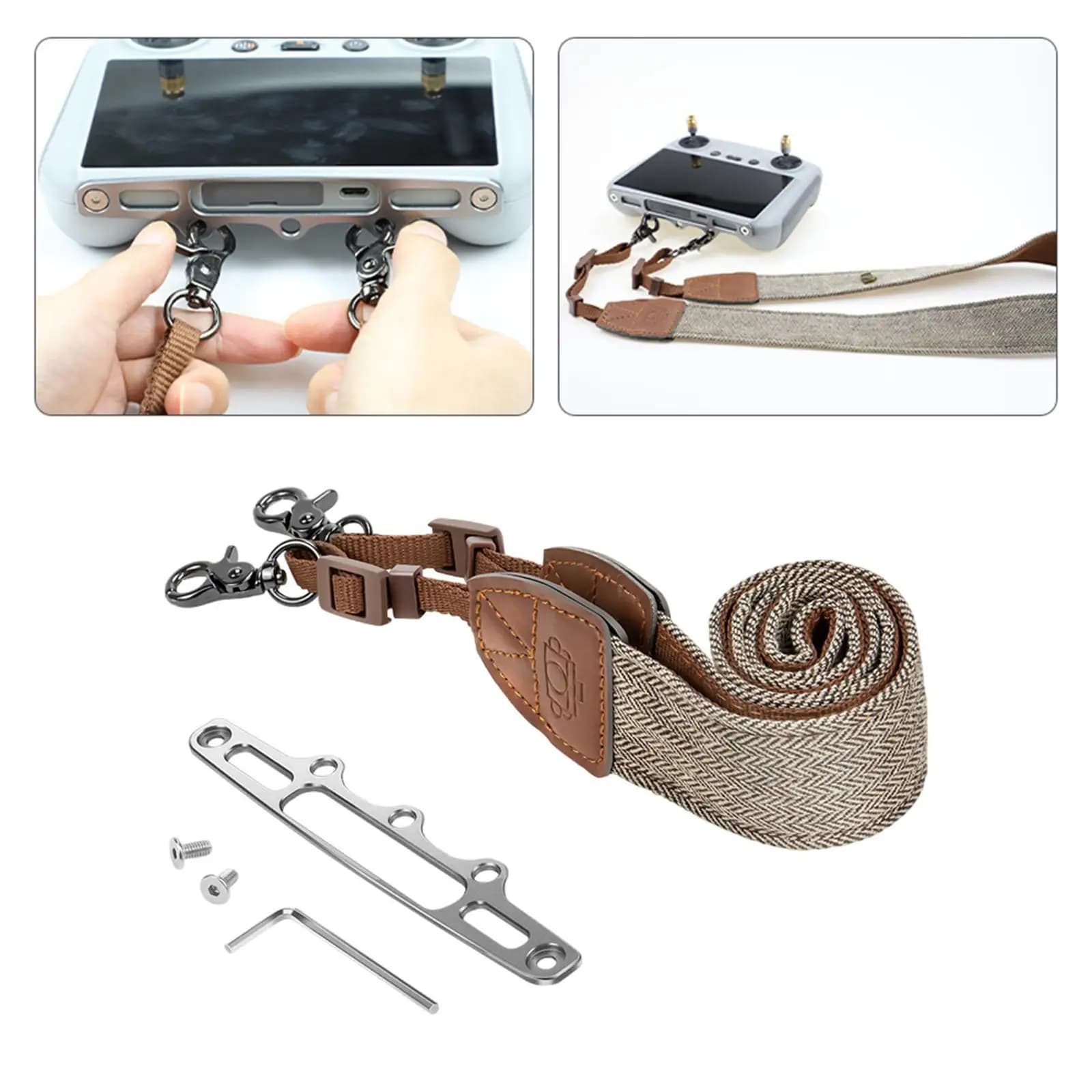 Cordino controller per Mini 3 Pro con staffa di supporto fissa
