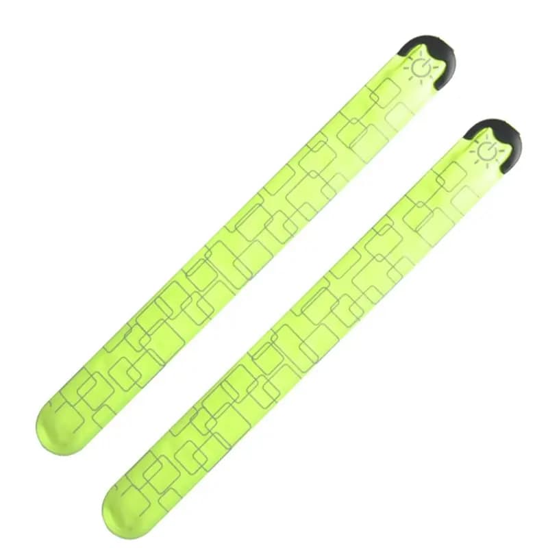 [NUOVO!ABKG】 Cintura di sicurezza per le gambe da ciclismo, fascia da braccio ricaricabile per corsa notturna, fascia luminosa a LED per sport all'aria aperta