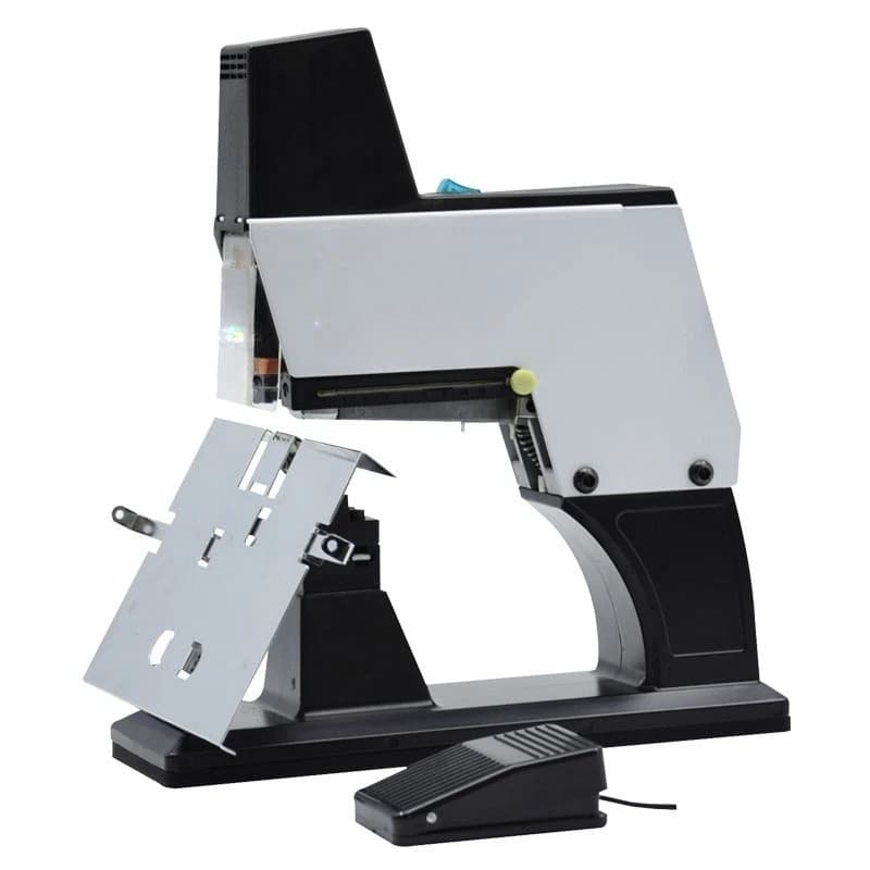 ST-1000T Rilegatrice elettrica in acciaio con cucitrice media A3 per chiodo piatto da equitazione automatica