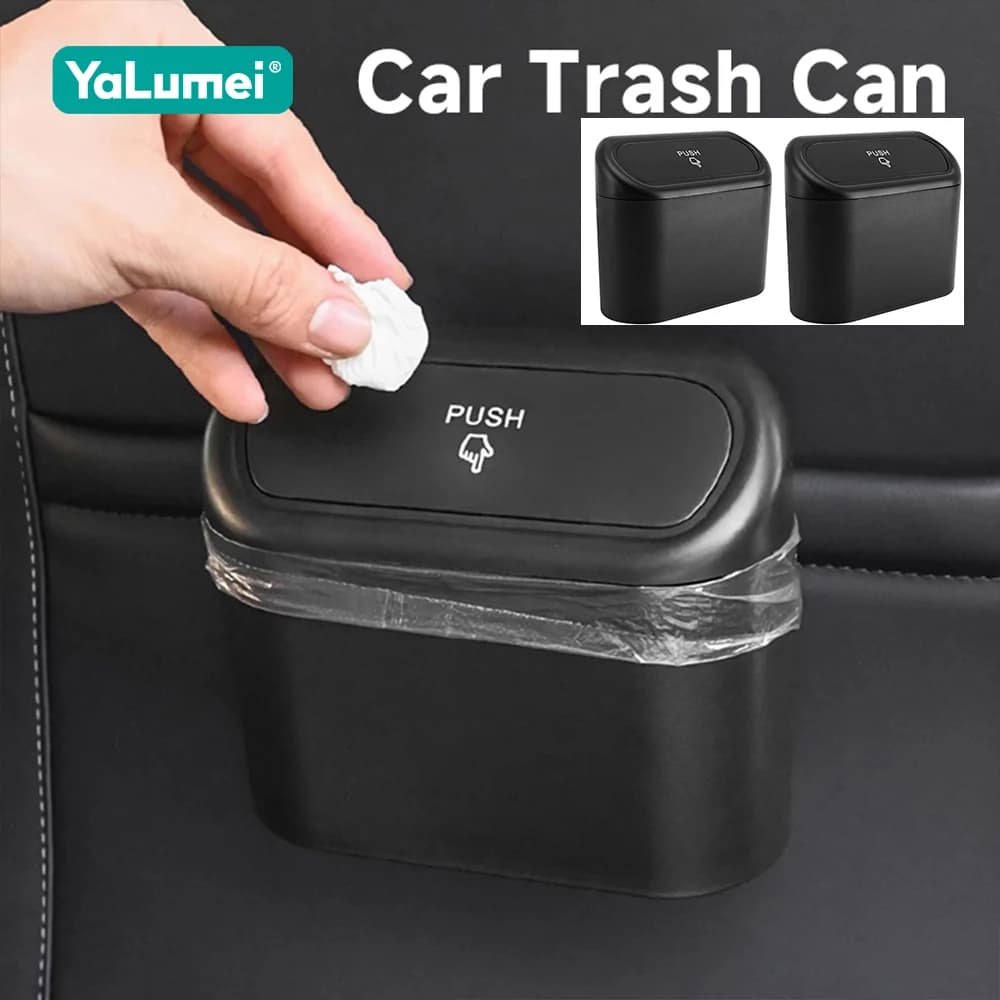 Per Seat Leon 2 MK2 MK3 5F Ibiza 6L 6J 6P Ateca Arona Exeo Altea Mii Toledo Cordoba ABS Auto Quadrato Pattumiera Accessori Per Appendere