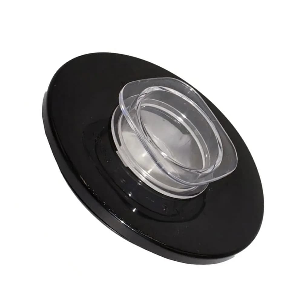 Coperchio di Ricambio Rotondo da 12,6 cm per Frullatori Oster e Osterizer, Costruzione in ABS, Design Antiperdita per Ingredienti Umidi