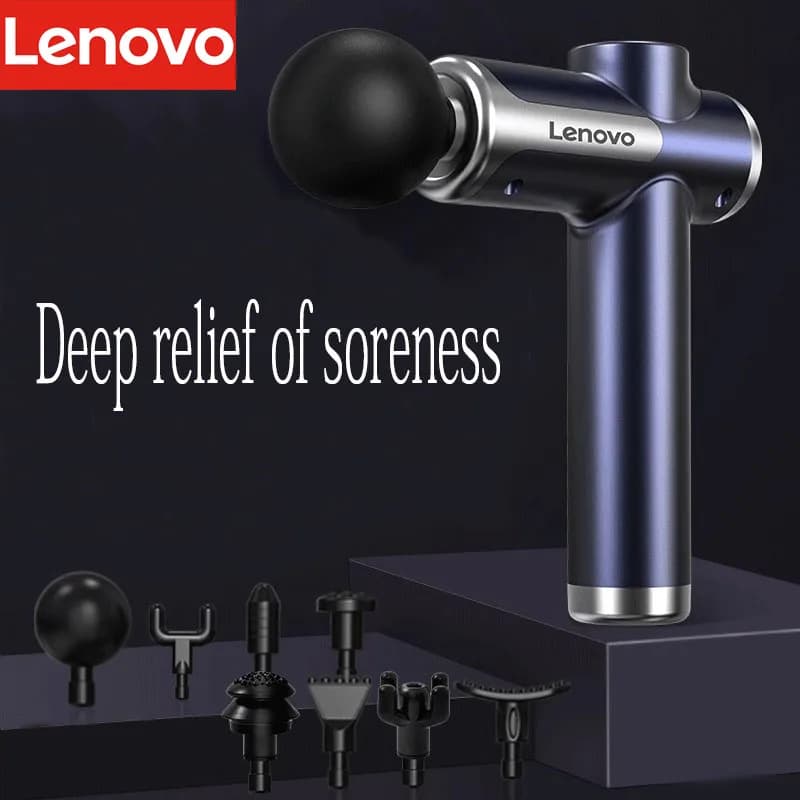 Lenovo N2 N3 Muscle Relaxation Massage Gun for Original Brand Band 6-8 Massage Head Relieves Voltage and Muscle Pain Portable