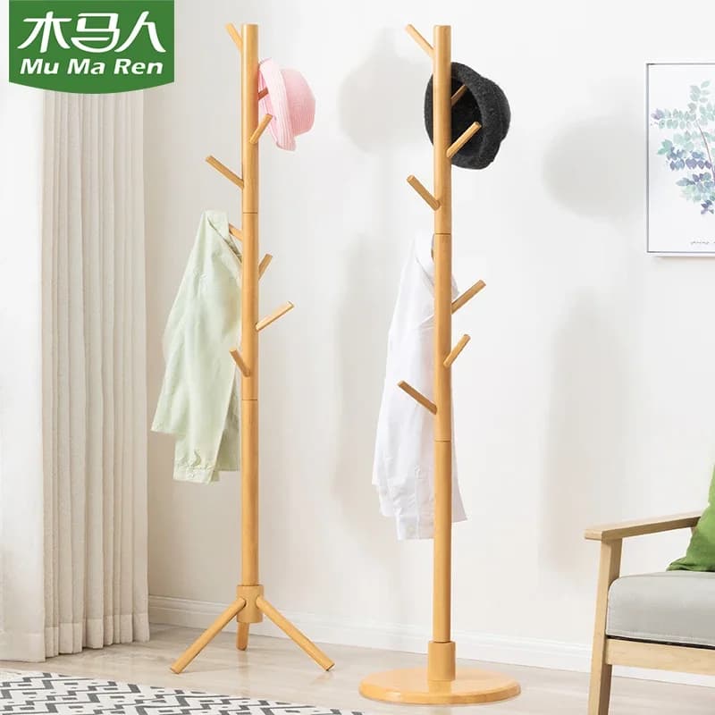 Trojan Man Hanging Hanger Floor Bedroom Coat Hanger Clothes Hanger Bedroom Internet celebrity Simple Storage Home Storage