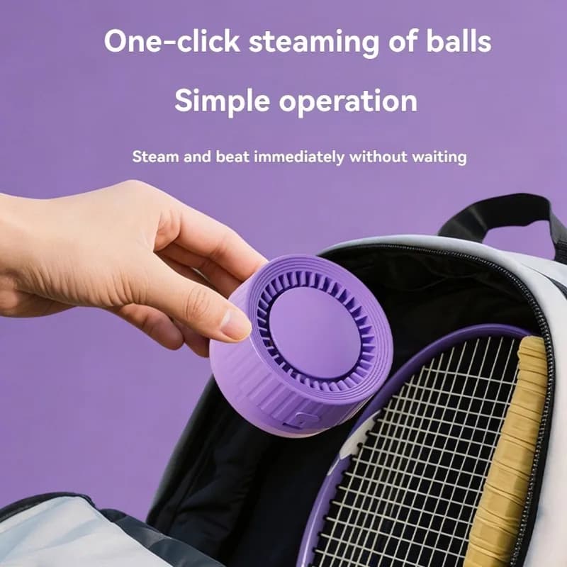T22C USB Charging Badminton Ball Steamer Humidifier-Spray Mist Cover For Portable Design For Durable Play