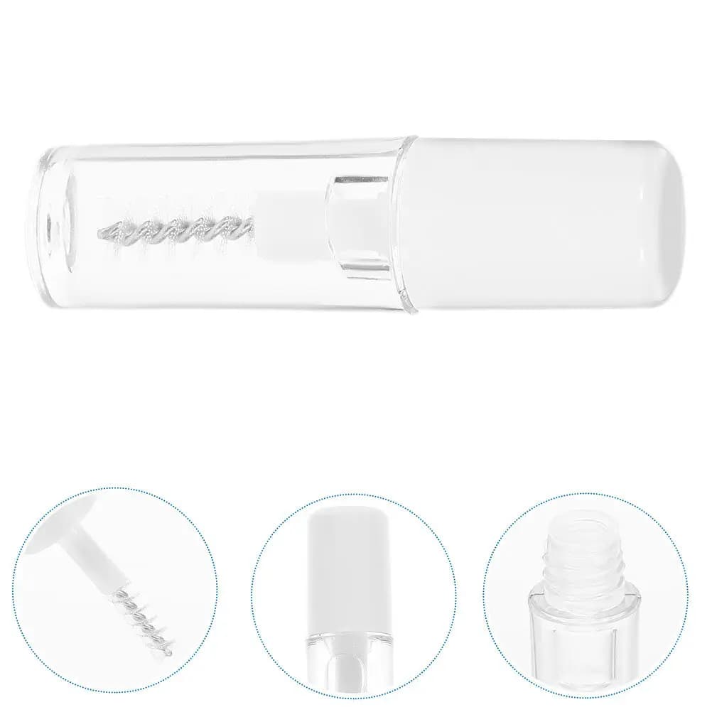 Lash Fixing Liquid Clear Eyebrow Styling Gel Sweat-Proof Moisture-Resistant Transparent Lightweight Mascara Sealant for Natural