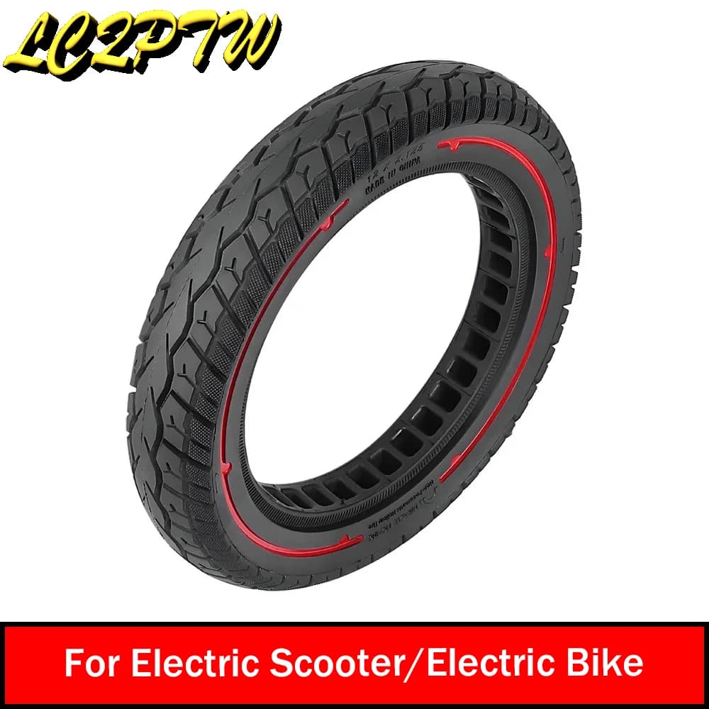 Pneumatico solido da 12 pollici 12x2.125 per scooter elettrico bicicletta elettrica fuoristrada pneumatici 12x2.125 non gonfiabili a prova di esplosione