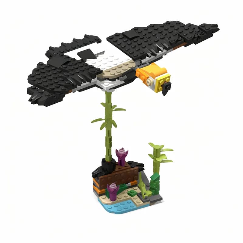 Set di Costruzioni MOC Condor Creator 3 in 1, 215 Pezzi, Gioco Educativo Creativo, Regalo di Natale e Compleanno