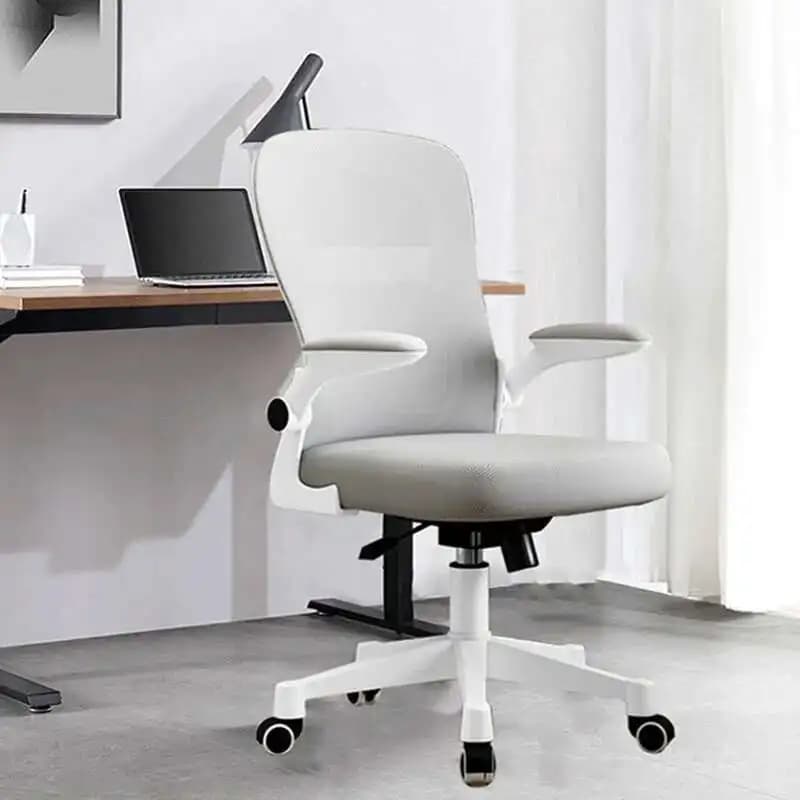 Studio Rosa Sedia da gioco Camera da letto Designer Lavoro Rosa Sedia da ufficio Mesh Rolling Lounge Silla De Escritorio Mobili da balcone
