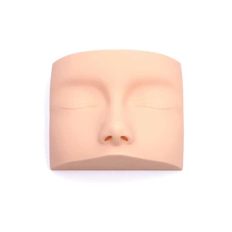 3D Extension ciglia Mannequin Head Silicone Face Makeup Model Practice innesto ciglia strumenti