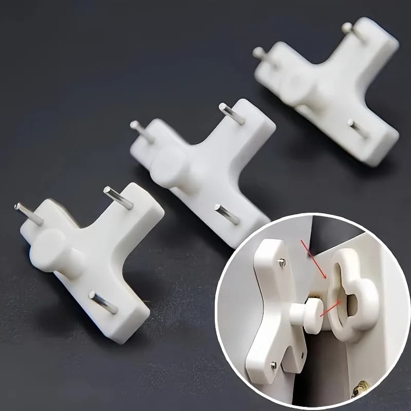 No Trace Non-mark Small Hole Hanging Picture Oil Painting Mirror Clock Hook Frame Hanger Hard Wood Furniture Solid Wall